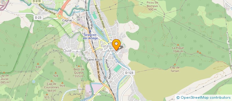 localisation de l'entreprise SCI TILABERI à TARASCON-SUR-ARIEGE