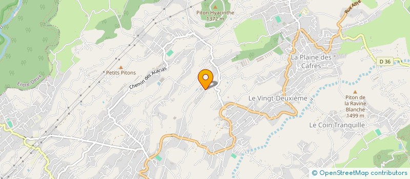localisation de l'entreprise SCI TILAMP IMMO à LE TAMPON