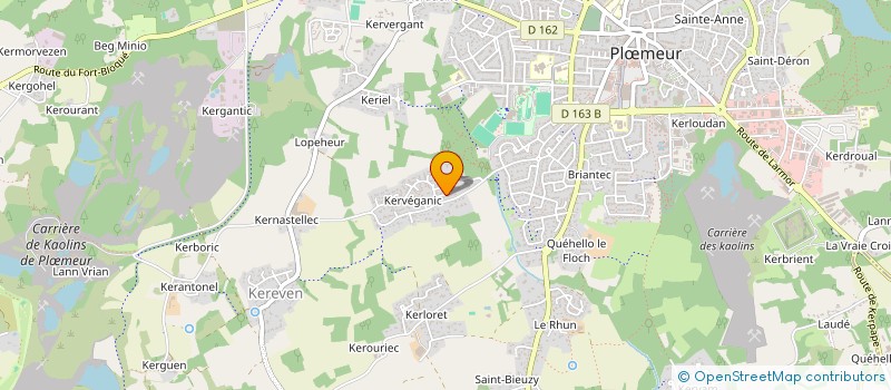 localisation de l'entreprise SCI TILAT à PLOEMEUR