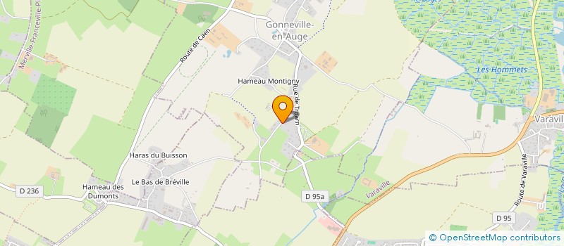 localisation de l'entreprise SCI TILEA  MERVILLE-FRANCEVILLE-PLAGE