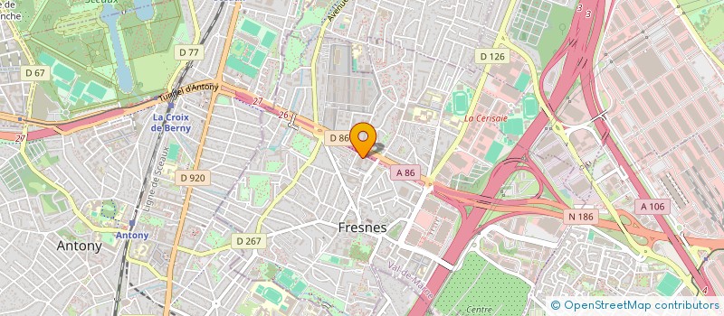 localisation de l'entreprise SCI TILLA  FRESNES