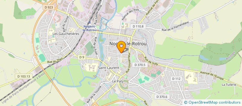 localisation de l'entreprise SCI TILLEC à NOGENT-LE-ROTROU