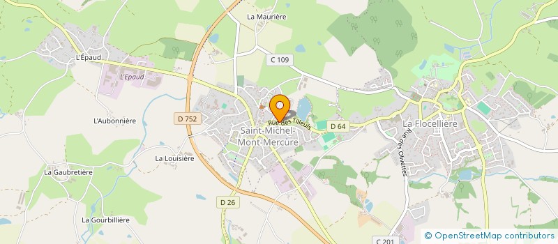 localisation de l'entreprise SCI TILLEUL à SEVREMONT