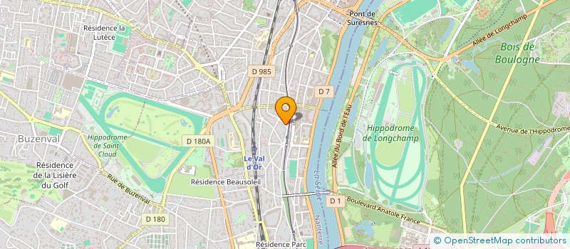 localisation de l'entreprise SCI TILLEUL 6 PRE ST NOM à SAINT-CLOUD