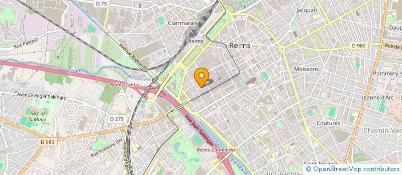 localisation de l'entreprise SCI TILLEUL  REIMS