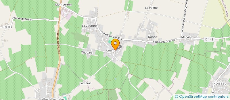 localisation de l'entreprise SCI TILLEUL DE L'INDUSTRIE  GENTE