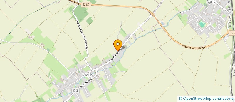 localisation de l'entreprise SCI TILLOY BUGNICOURT  TILLOY-LES-MOFFLAINES