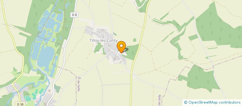localisation de l'entreprise SCI TILLOY-LES-CONTY  O-DE-SELLE