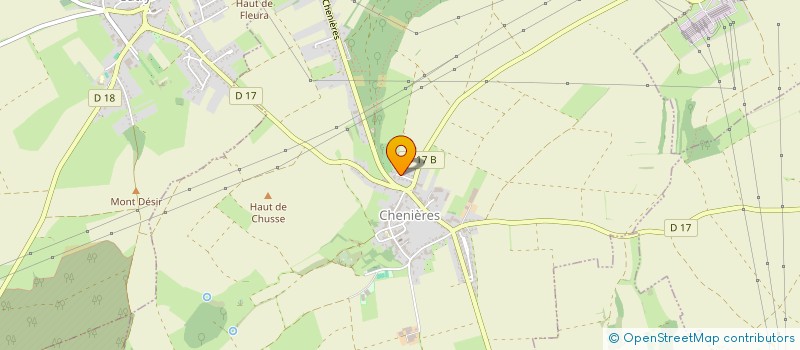 localisation de l'entreprise SCI TILMANT  CHENIERES