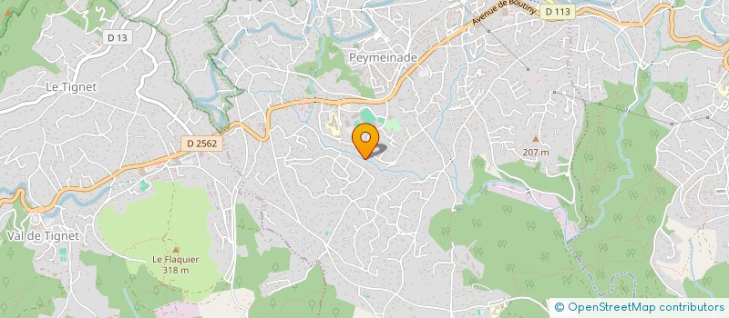 localisation de l'entreprise SCI TILOCO  PEYMEINADE