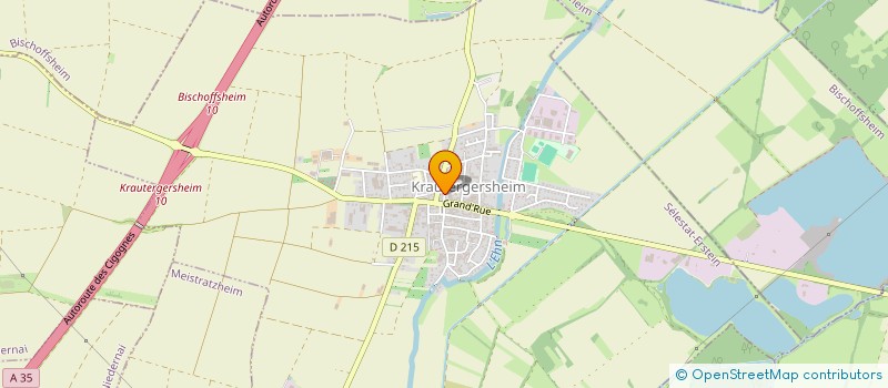 localisation de l'entreprise SCI TILOMI  KRAUTERGERSHEIM