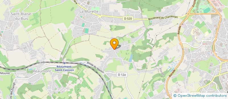 localisation de l'entreprise SCI TIM  LA BUISSE