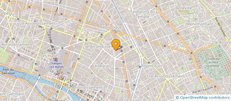 localisation de l'entreprise SCI TIM TURENNE 116  PARIS