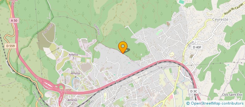 localisation de l'entreprise SCI TIMA  LA CIOTAT