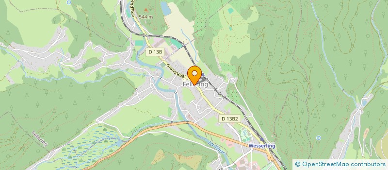 localisation de l'entreprise SCI TIMABO  HUSSEREN-WESSERLING