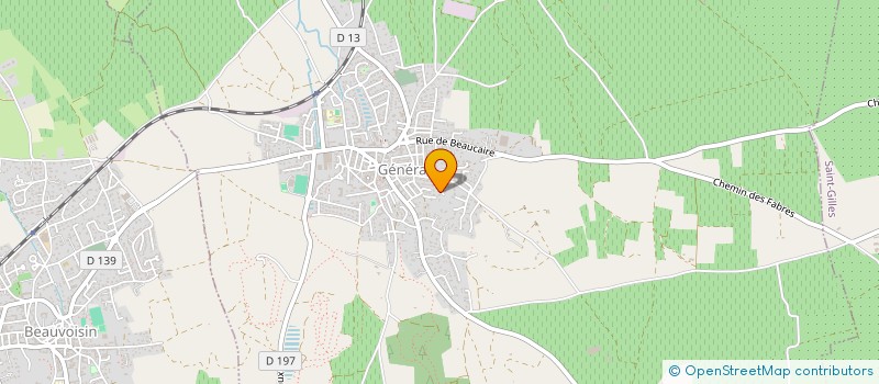 localisation de l'entreprise SCI TIMAE  GENERAC