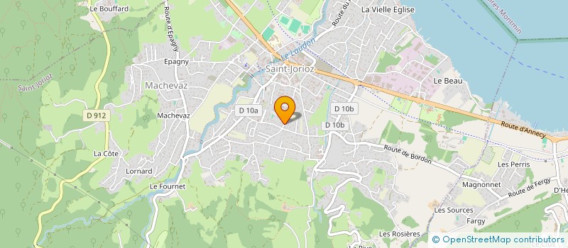 localisation de l'entreprise SCI TIMAGA à SAINT-JORIOZ