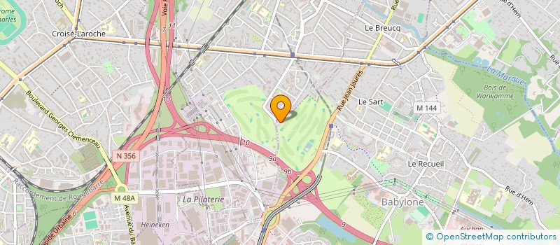 localisation de l'entreprise SCI TIMARO 2 à VILLENEUVE-D'ASCQ