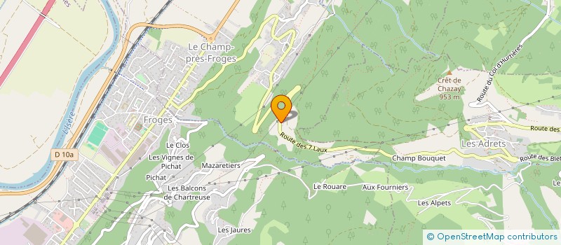 localisation de l'entreprise SCI TIMATALOU  LE CHAMP-PRES-FROGES