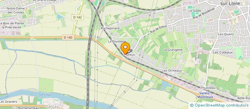 localisation de l'entreprise SCI TIMBAC  MONTLOUIS-SUR-LOIRE