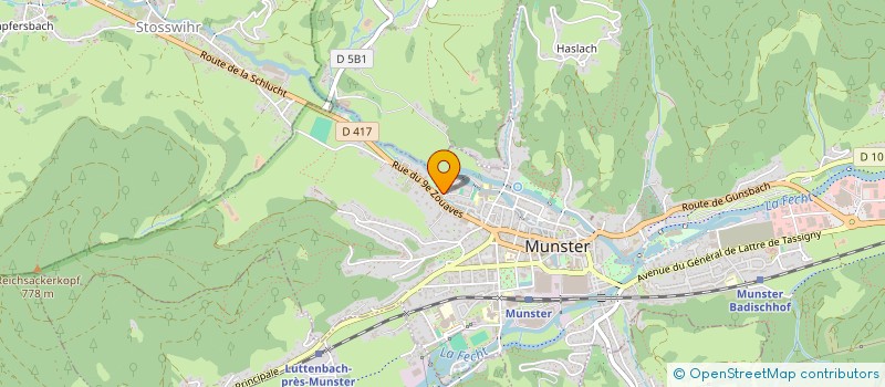 localisation de l'entreprise SCI TIME  MUNSTER