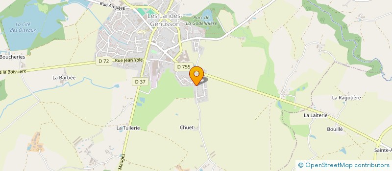 localisation de l'entreprise SCI TIMEL  CHANVERRIE