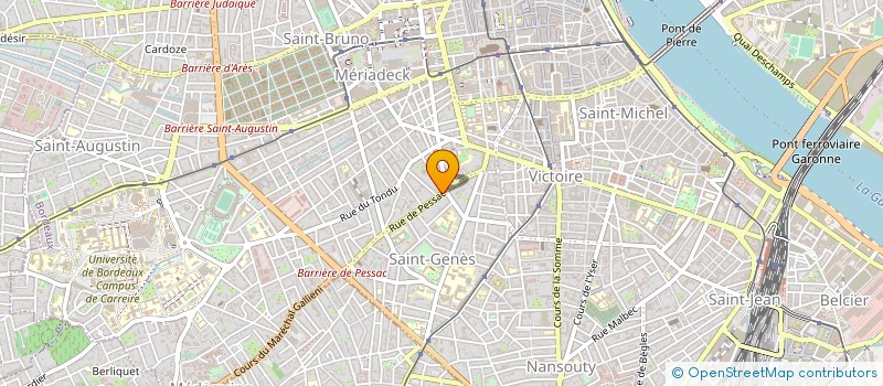 localisation de l'entreprise SCI TIMELCED  BORDEAUX