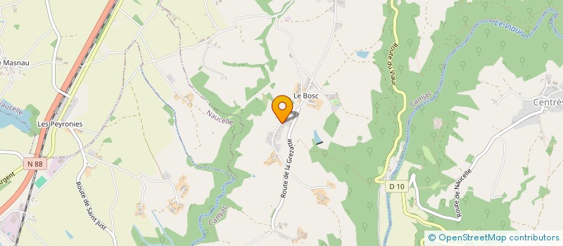 localisation de l'entreprise SCI TIMELU  CAMJAC