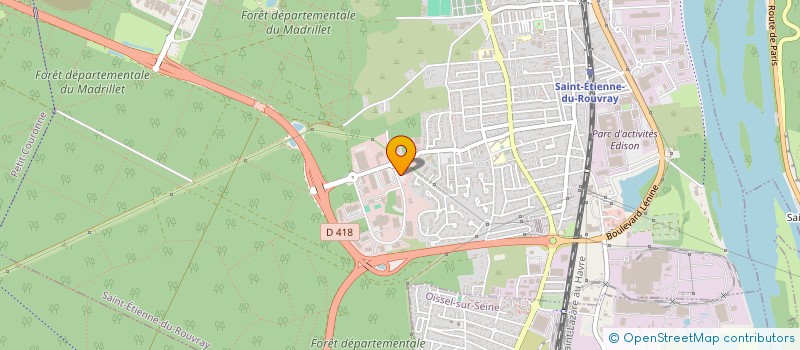 localisation de l'entreprise SCI TIMEO  SAINT-ETIENNE-DU-ROUVRAY