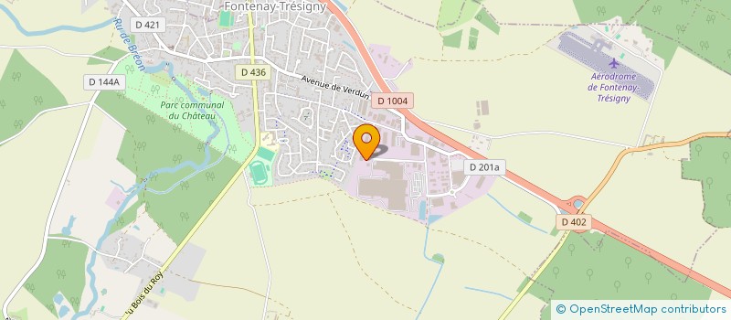 localisation de l'entreprise SCI TIMEVA  FONTENAY-TRESIGNY