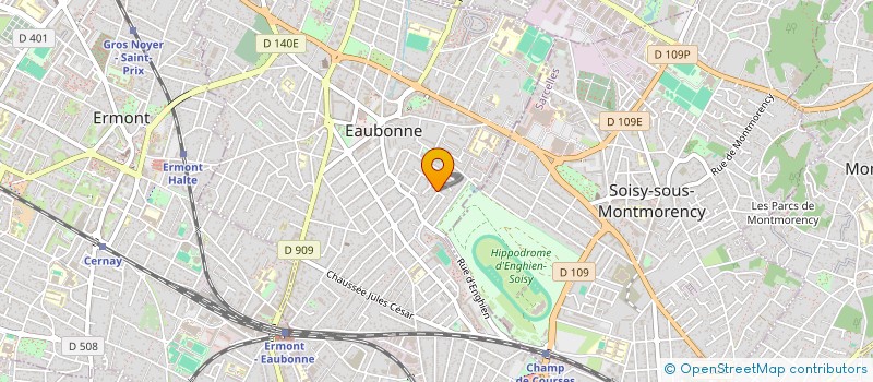 localisation de l'entreprise SCI TIMI  EAUBONNE