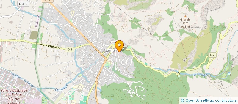 localisation de l'entreprise SCI TIMIA  GEMENOS