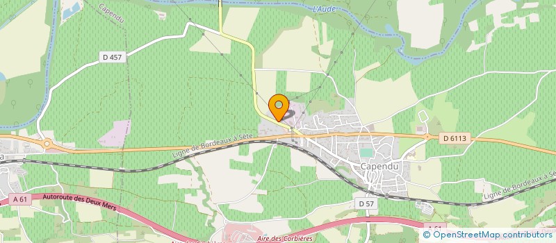 localisation de l'entreprise SCI TIMISHA  CAPENDU