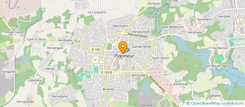 localisation de l'entreprise SCI TIMOLYNH à PLOEMEUR