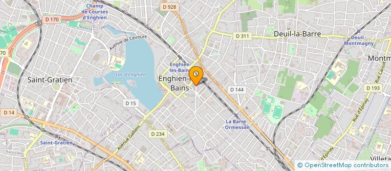 localisation de l'entreprise SCI TIMORIN ORMESSON  ENGHIEN-LES-BAINS