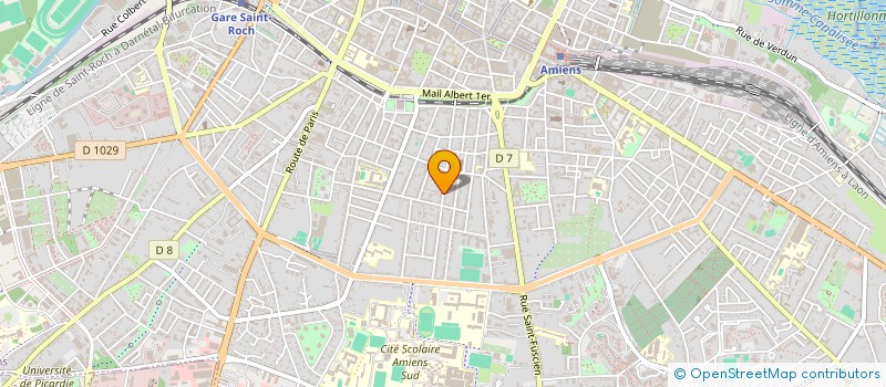 localisation de l'entreprise SCI TIMOTHE à AMIENS