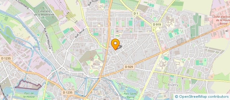 localisation de l'entreprise SCI TIMOUNE à AMIENS