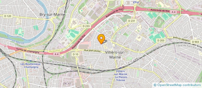 localisation de l'entreprise SCI TIMY  VILLIERS-SUR-MARNE