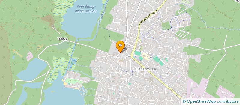 localisation de l'entreprise SCI TINA  BISCARROSSE
