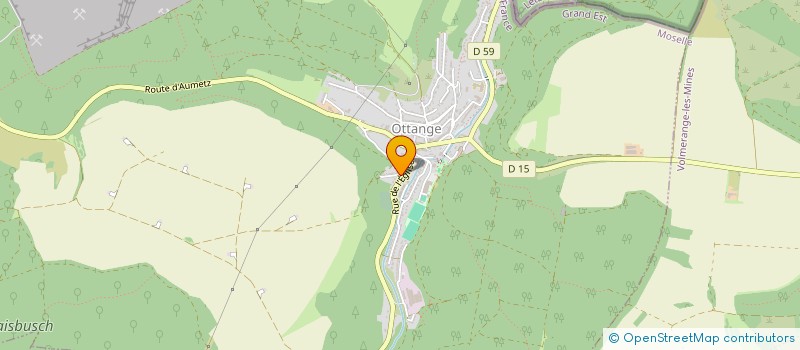 localisation de l'entreprise SCI TINA  OTTANGE