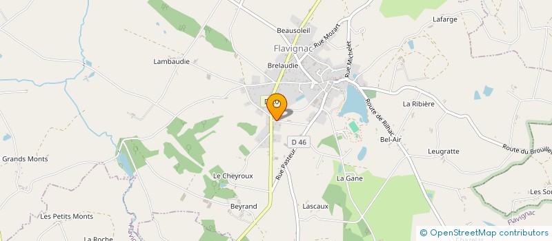 localisation de l'entreprise SCI TINA ET RICHARD  CHAMPSAC