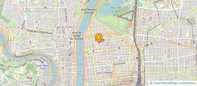 localisation de l'entreprise SCI TINAHO  LYON