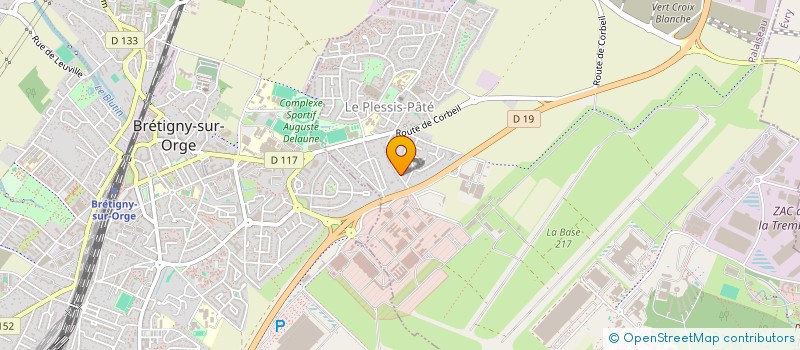 localisation de l'entreprise SCI TINALIEN  LE PLESSIS-PATE