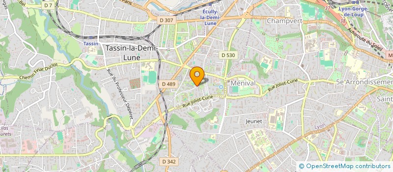 localisation de l'entreprise SCI TINARD  TASSIN-LA-DEMI-LUNE