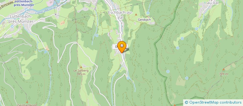 localisation de l'entreprise SCI TINETTE  ESCHBACH-AU-VAL