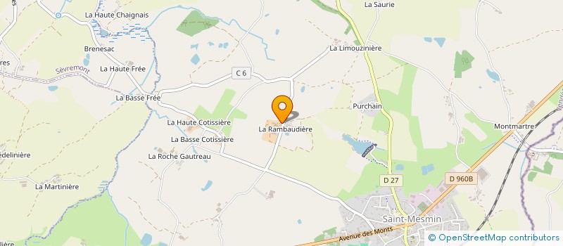 localisation de l'entreprise SCI TINETTE à SAINT-MESMIN
