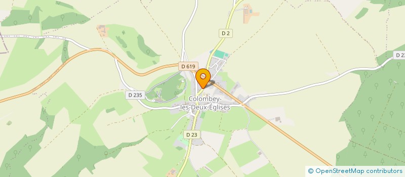 localisation de l'entreprise SCI TINNE FONTAINE à COLOMBEY LES DEUX EGLISES