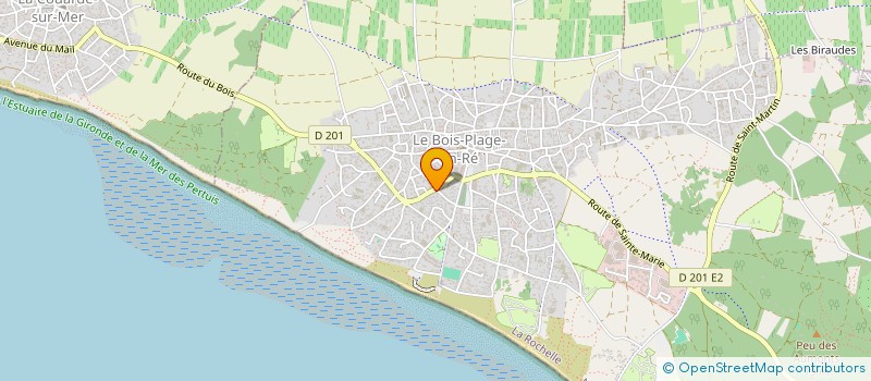 localisation de l'entreprise SCI TINO  LE BOIS-PLAGE-EN-RE