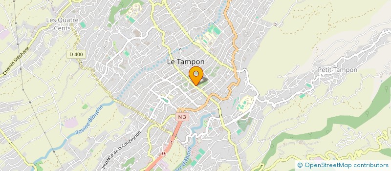 localisation de l'entreprise SCI TINO OMARJEE LEICHNIG à LE TAMPON