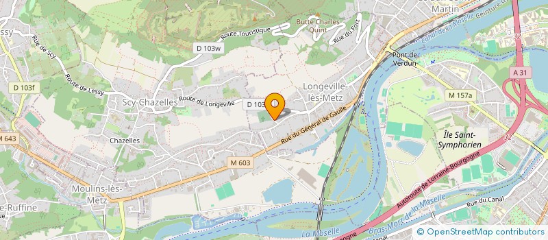 localisation de l'entreprise SCI TINONA  LONGEVILLE-LES-METZ